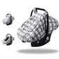 Smttw Car Seat Covers For Babies Baby Car Seat Covers, Infant Car Canopy For Spring Summer Autumn Winter, Universal Fit, Snug Wa