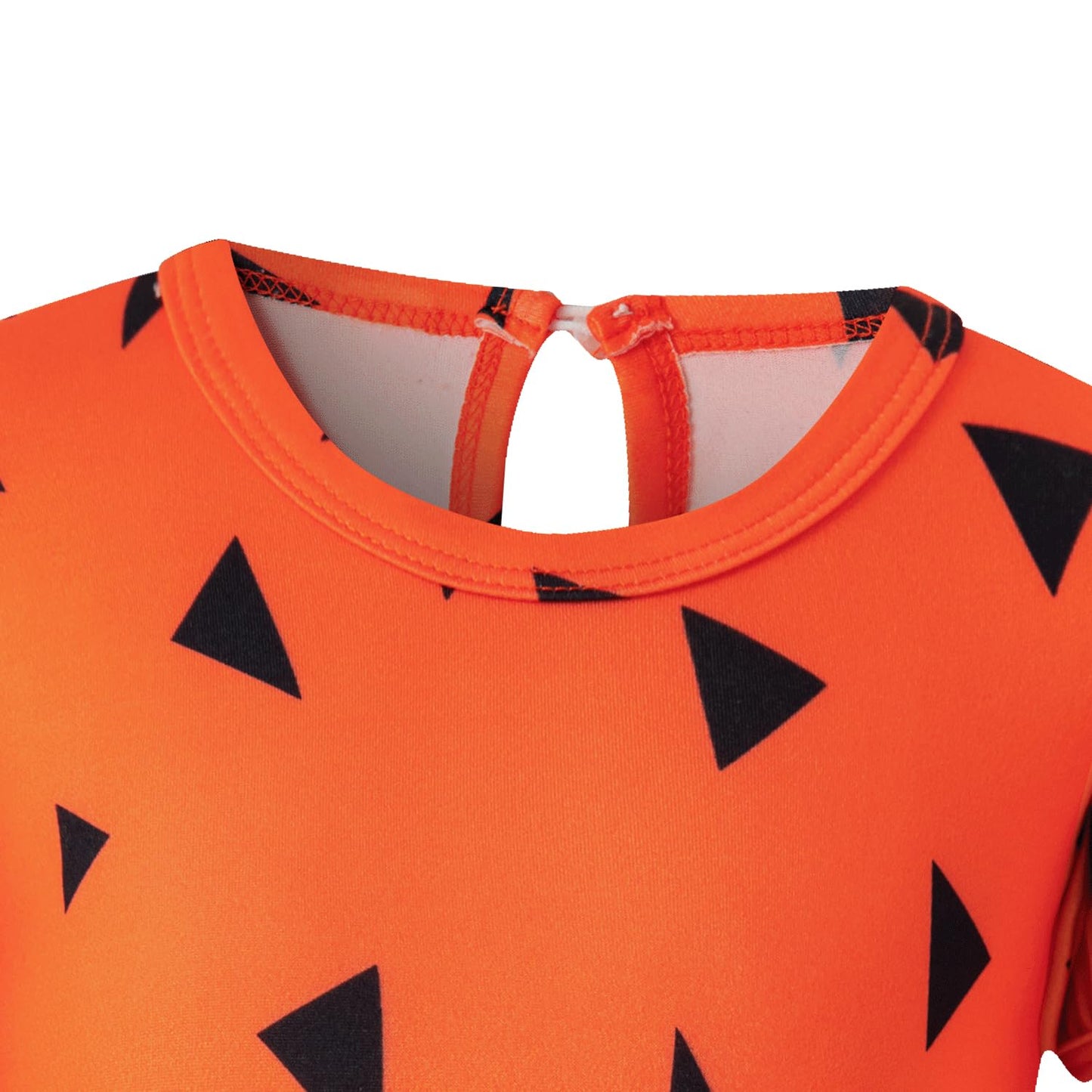 Bakjuno Toddler Baby Girls Caveman Cavegirl Costume Stone Age Birthday Halloween Christmas Outfit Romper With Headband (3-6 Mont