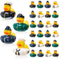 Deekin 12 Pcs Rubber Ducks Bulk 2 Inch Rubber Ducks Party Favor Decorations for Birthday Pool Party Occupation Cosplay (Military