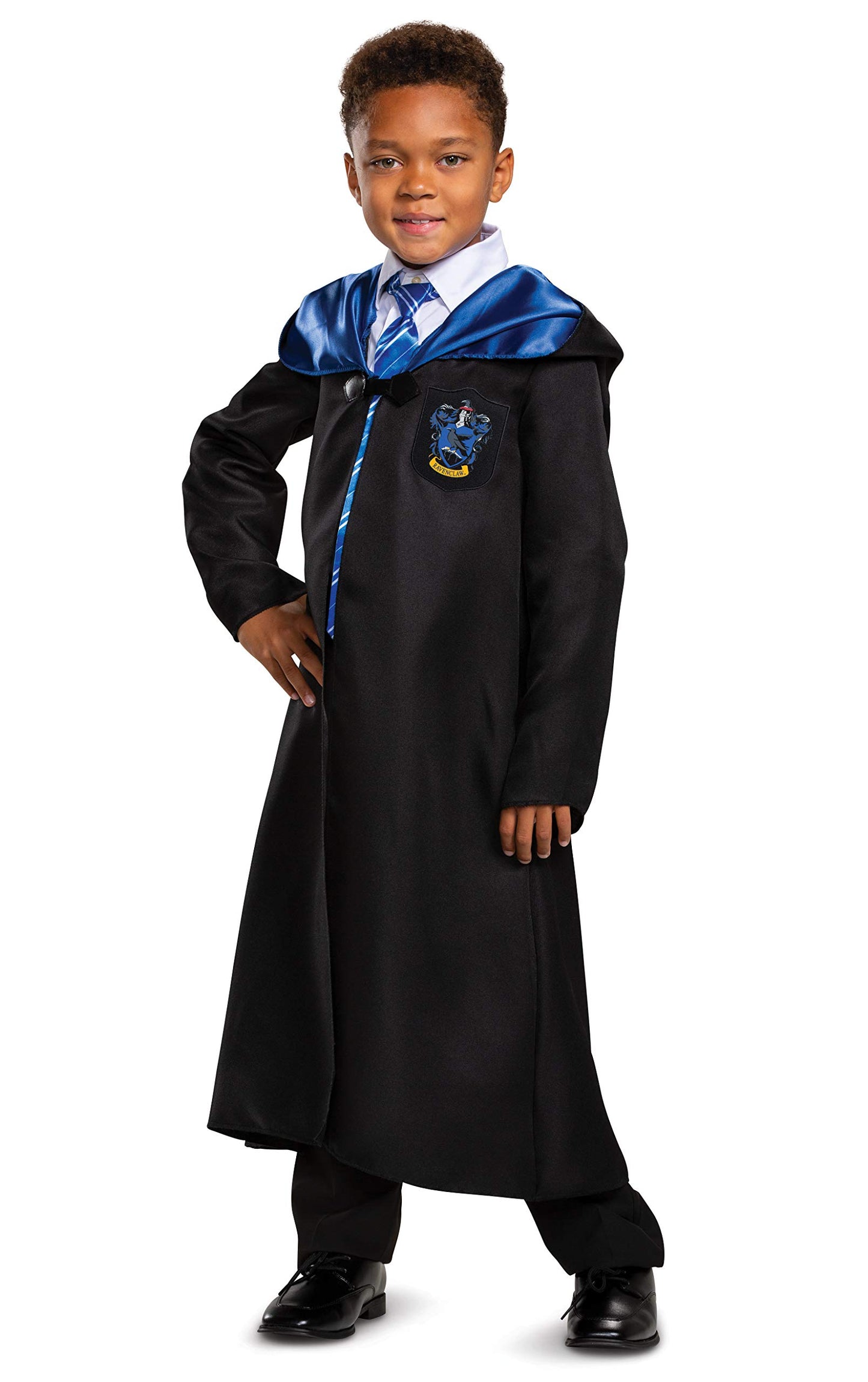 Harry Potter Ravenclaw Robe, Official Wizarding World Costume Robes, Classic Kids Size Dress Up Accessory, Child Size Medium (7-
