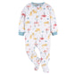 Gerber Toddler Baby Girls Flame Resistant Fleece Footed Pajamas 2-Pack, Pink Flamingos