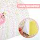 Zonon 48 Pieces Pink Baby Shower Water Bottle Labels Floral Baby Shower Decorations Waterproof Water Bottle Stickers Wrappers Fo