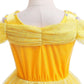 Dressy Daisy Girls' Princess Fancy Dress Up Costume Christmas Halloween Outfit Butterfly Size 5-6 Yellow