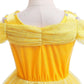 Dressy Daisy Toddler Girls' Princess Fancy Dress Up Costume With Accessories Halloween Outfit Butterfly Size 4-5 Yellow