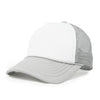 Dalix Infant Trucker Hat Baby Cap Tiny Extra Small Girls Boys In Gray White