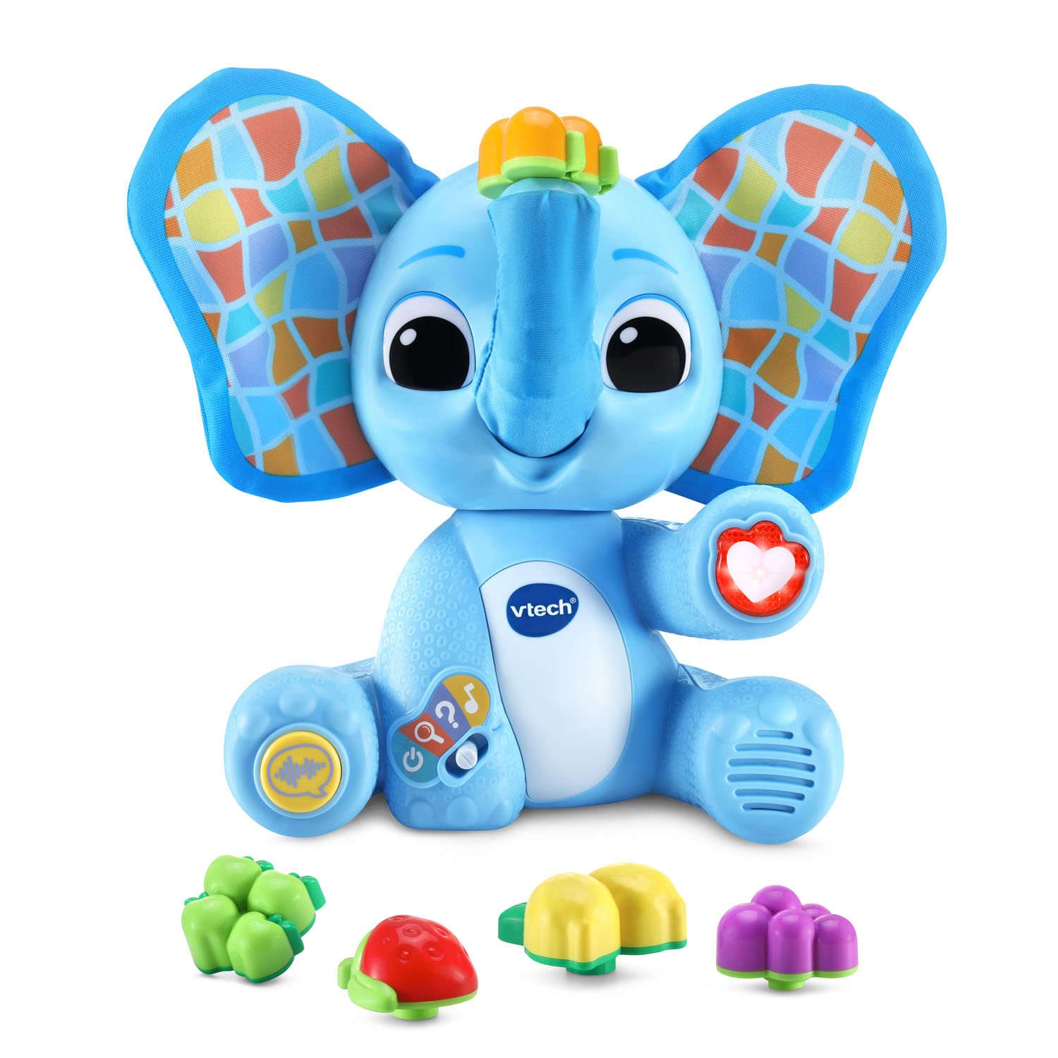 VTech Smellephant with Magical Trunk and Peek-a-Boo Flapping Ears, Blue