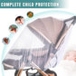Stroller Mosquito Net,Infant Stroller And Bassinets, Infant Carrier,Breathable With Elastic Netting For Easy Fitting, Portable D