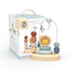 Speedy Monkey Lion Bead Maze, Colorful Wire Frame Toy with 7 Soft Beads, Promotes Dexterity, Hand-Eye Coordination & Color Recog