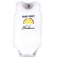 Hudson Baby Unisex Baby Cotton Sleeveless Bodysuits Taco Truck, 6-9 Months