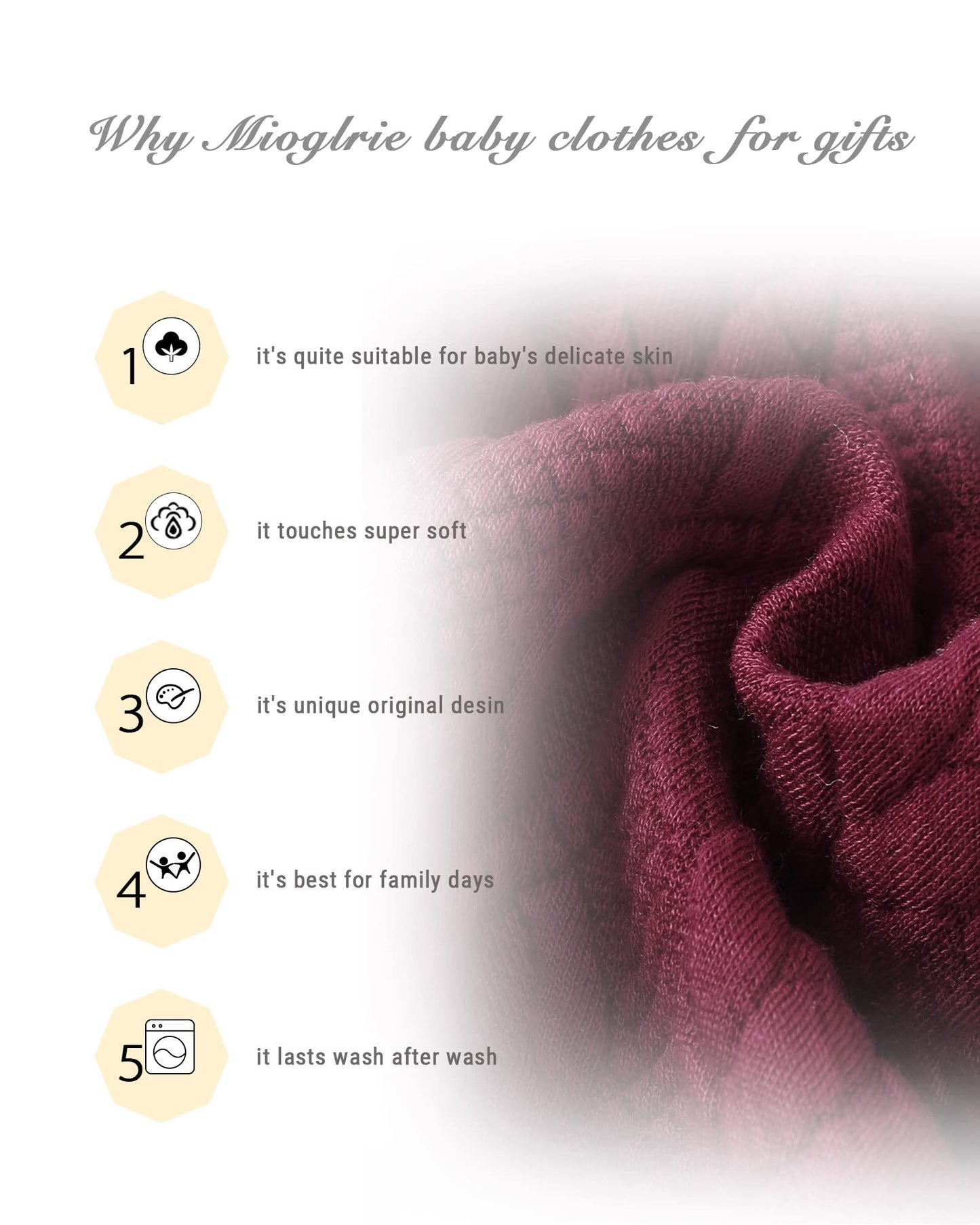 Toddler Baby Girl Clothes Top Pants Set Baby Girl Outfit Cute Baby Girl Gifts Baby Clothes Girl Clothing Maroon 18-24 Months Gir