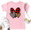 Toddler Valentine'S Day Shirts Boys Girls Love Heart Graphic T-Shirt Valentine Short Sleeve Tee Tops