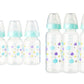 Parents Choice Baby Bottles - Slow Flow Bottles - 9Oz Baby Bottles - 5Oz Baby Bottles - Six Total Bottles