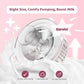 Nursi Luna Flange Inserts 10Pcs 13/15/17/19/21Mm For 24Mm Flange/Shield Of Most Pumps, Flange Sizing Kit Silicone Flange Insert,