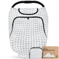 Car Seat Cover For Babies - Baby Car Seat Canopy For Spring, Autumn, Winter - Universal Stretch Fit Car Seat Covers For Babies,