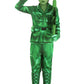Fun Costumes Plastic Army Man Costume For Kids X-Large