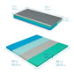 Ecr4Kids Softzone 4-Section Rainbow Runway Activity Mat, Folding Playmat, Contemporary
