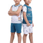 Mi Kidz Pure Cotton Half Sleeves TShirt, Sleeveless Tshirt And 2 Half Pant Set For Boys Kids| Kids Boys Tshirt And Half Pant Se