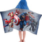 Jay Franco Marvel Avengers Hooded Bath/Pool/Beach Towel,Cotton, Gray