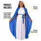 Morph Virgin Mary Costume For Kids, Virgin Mary Costume For Girls, Virgin Mary Kids Costume, Mary Kids Costume, Girls Virgin Mar