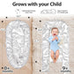Jocute Baby Lounger - Baby Lounger For Newborn, Breathable & Soft Baby Nest Cover Co Sleeper For Baby 0-24 Months, Babies Essent