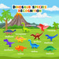 IPOURUP Dinosaur Toys for Kids 3-5: Wooden Stacking Montessori Toys for 3 4 5 6 7 8 Year Old Boys Girls Balance Competition Game