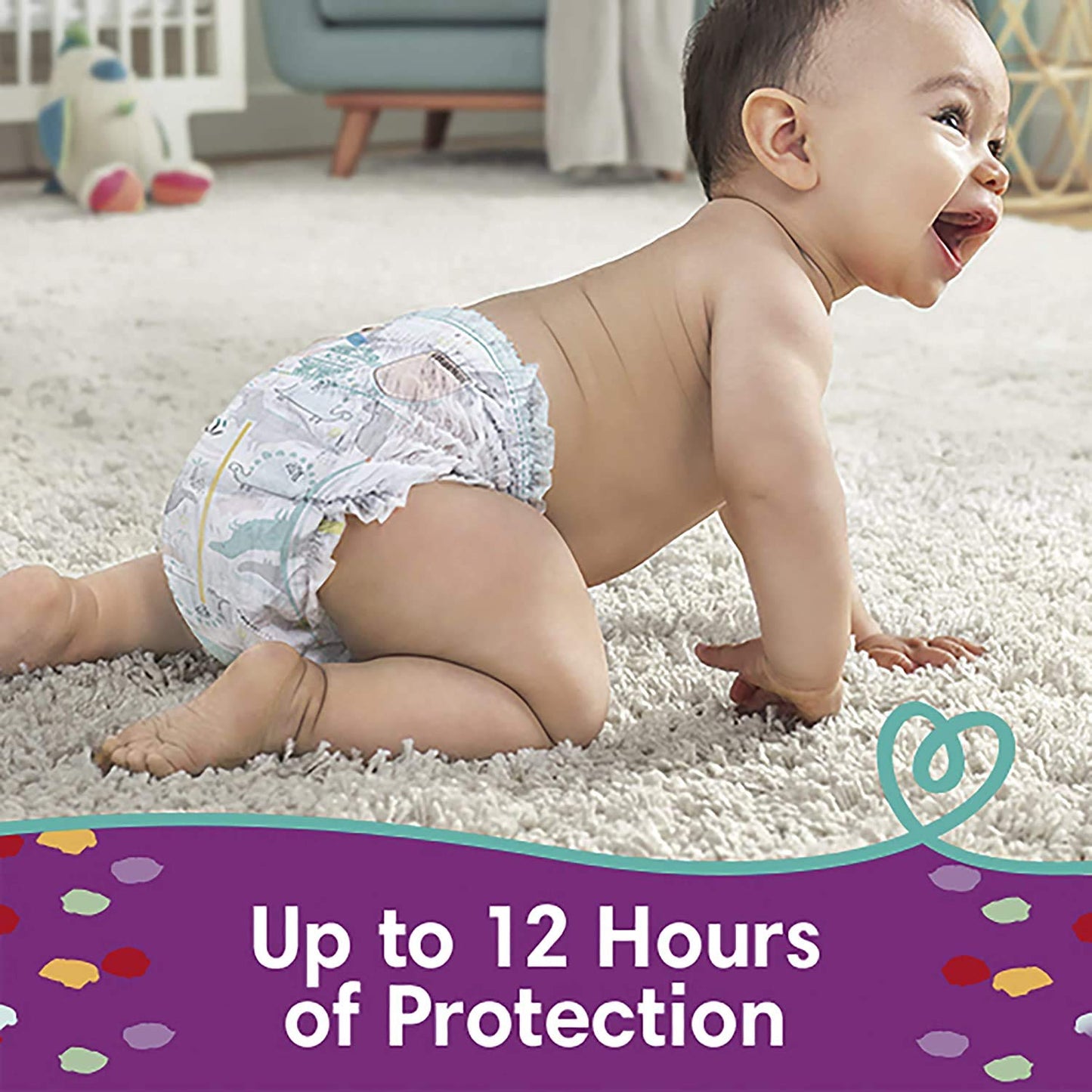 Pampers Pull On Diapers Size 5 - Cruisers 360 Fit Disposable Baby Diapers With Stretchy Waistband, 112Count One Month Supply
