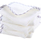 Hiphop Panda Hypoallergenic Bamboo Baby Washcloths - 2 Layer Ultra Soft Absorbent Bamboo Towel - Newborn Bath & Face Towel - Was