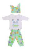 Unique Baby Boys Easter Bunny Has Arrived Egg Outfit With Cap (Newborn)