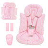 4 In 1 Infant Car Seat Insert, Baby Car Seat Head Body Support For Girls & Boys, Reversible Newborn Car Seat Insert With 3 Extra
