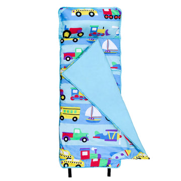Wildkin Microfiber Nap Mat With Pillow For Toddler Boys And Girls, Measures 50 X 20 X 1.5 Inches, Ideal For Daycare And Preschoo