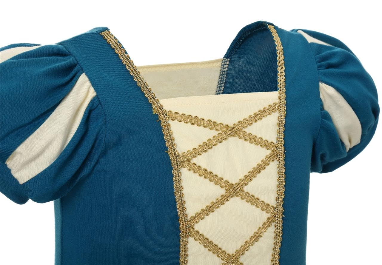 Dressy Daisy Little Girls Cotton Princess Dress Up Clothes With Accessories For Halloween Birthday Party Everyday Outfit Size 12