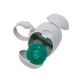 Ubbi On The Go Dual Pacifier Holder, Keeps Babys Binkies Clean And Accessible, Includes Silicone Strap, Gray