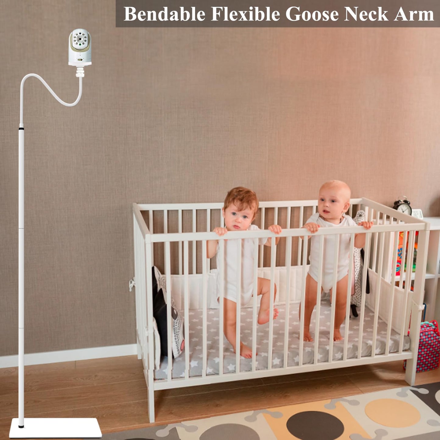 Jamyok Baby Monitor Floor Stand Holder For Infant Optics Dxr-8 Pro,Optics Dxr-8