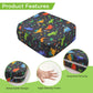 Toddler Booster Seat For Dining Table, Adjustable Seat Belts Booster Seat For Kitchen Chair, Strong Support Booster Seat Cushion