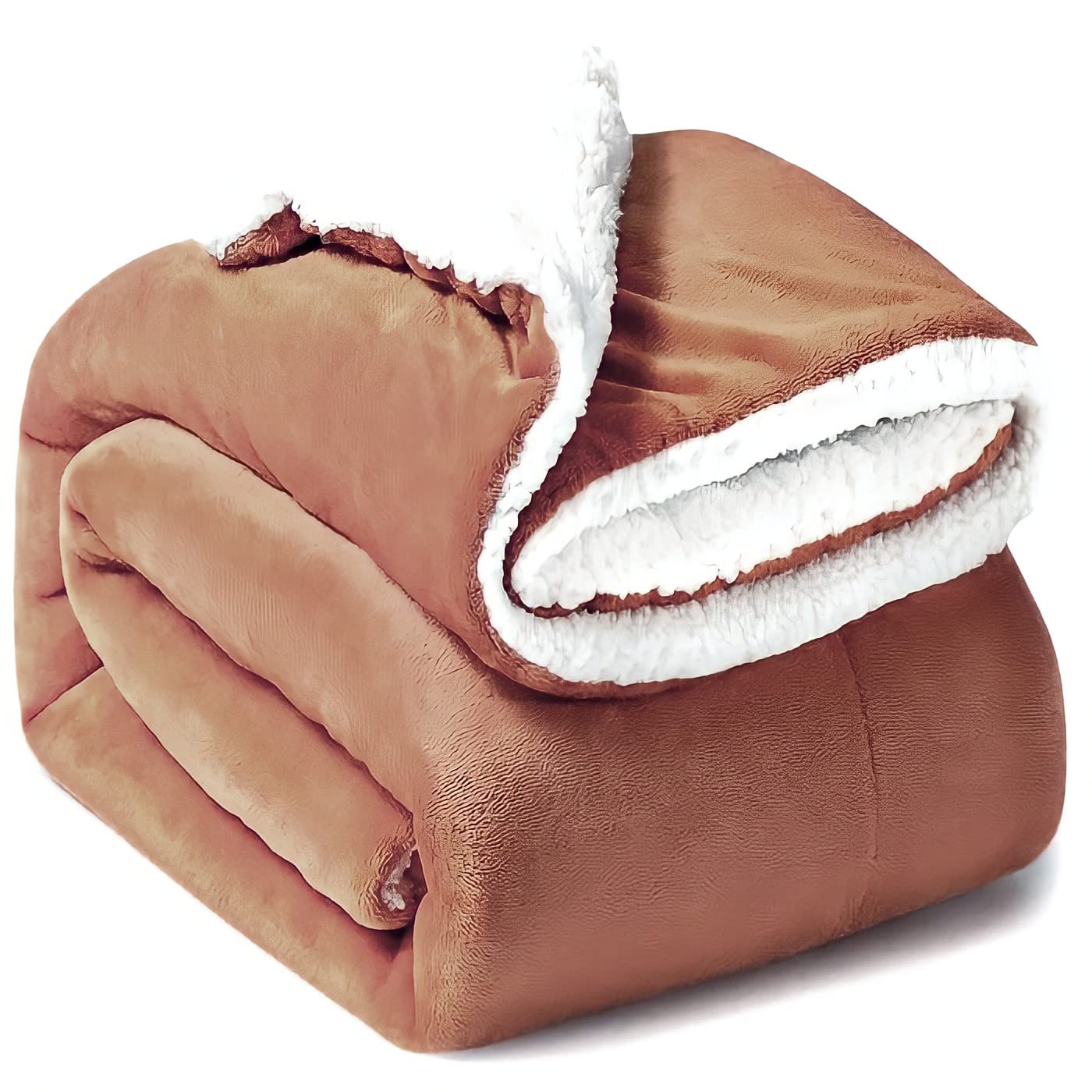 Brandonn New Born Baby Blankets All Season Fluffy 2 Layered Ac Wrapping Sheet Flannel And Sherpa Blanket For Baby Boys And Baby 