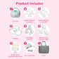 Spectra Baby S1 Plus Premier Rechargeable Breast Pump With Grey Tote Premium Accessory Kit - 28 Mm