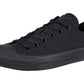 Converse Unisex Chuck Taylor All Star Ox Low Top Classic Black Mono Sneakers - 9 D(M) Us