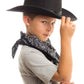 Aeromax Junior Cowboy Hat With Bandanna, Black
