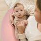Nursing Pillow Cover - 2-Pack Muslin Cotton Removable Covers For Breastfeeding Pillows, Ultra-Soft Baby Feeding Pillowcase For N