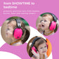Banz Kidz Earmuffs 2 Years & Older - Petal Pink - Loud Noise Cancelling Kids Headphones & Toddler Ear Muffs, Size Adjustable