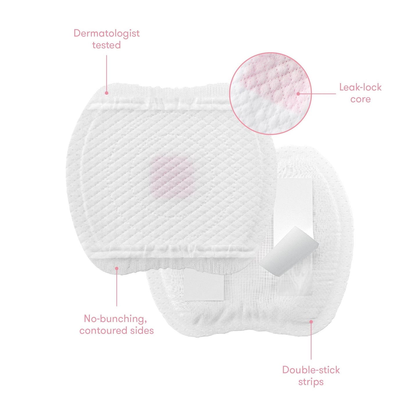 Frida Mom Nursing Pads, Disposable Nursing Pads With Ultra Absorbency, And Soft Texture, Breastfeeding Essentials, 60Ct