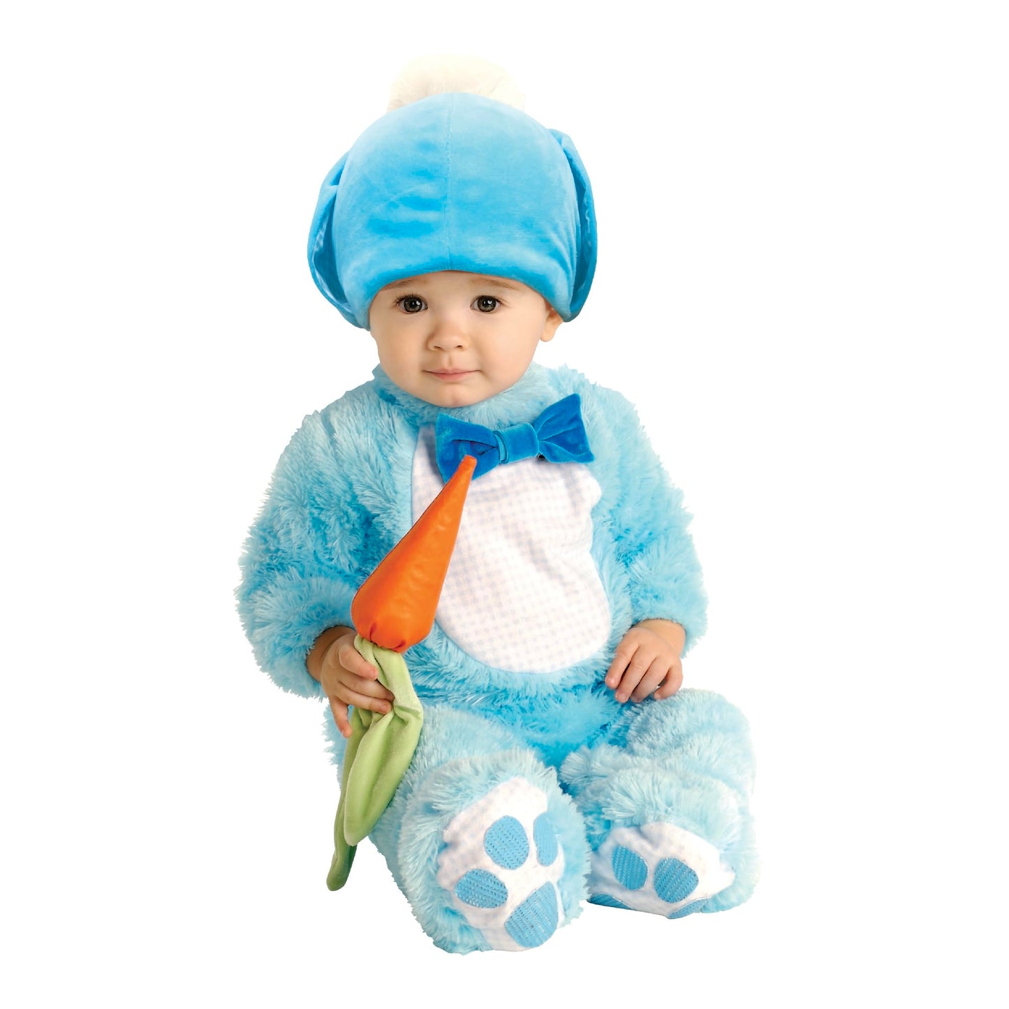 Rubies Babys Handsome Little Rabbit Costume, Blue, 0-6 Months