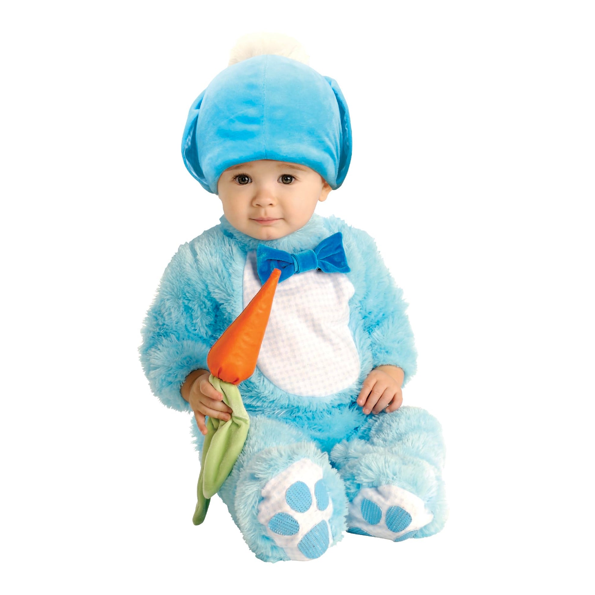 Rubies Babys Handsome Little Rabbit Costume, Blue, 0-6 Months