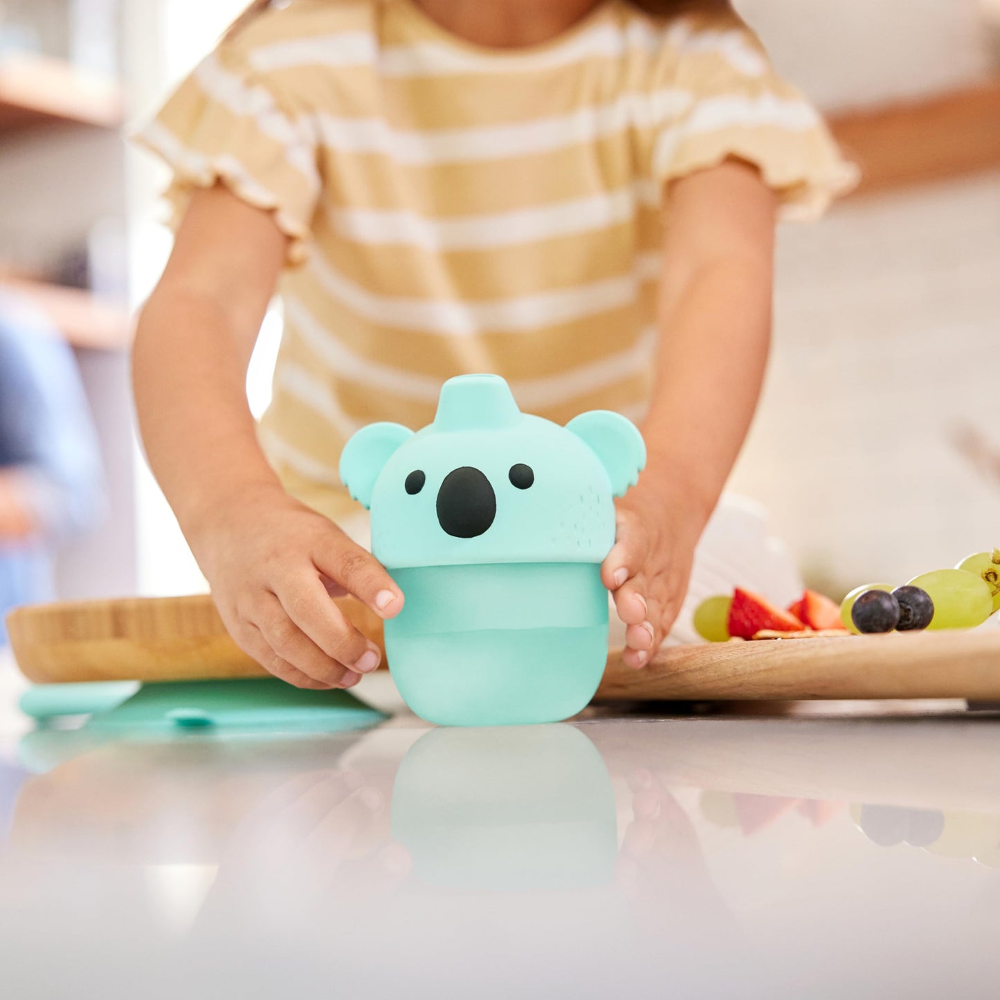 Munchkin Koala Soft-Touch Spill Proof Baby And Toddler Sippy Cup, 8 Ounce