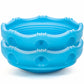 Simplay3 Two Sided Rock Around Wobble Disk And Climbing Dome For Toddlers And Kids - Rocking And Climbing - Indoor/Outdoor - Blu