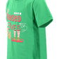 Unique Baby Boys Raised By Elves Short Sleeve Kids Christmas Shirt Clothes (5Y, Green)