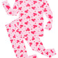 Kikizye Baby Girls Valentine'S Day Pajamas Kids Long Sleeve Cotton Pjs Toddler Love Jammies Size 18-24 Monthes