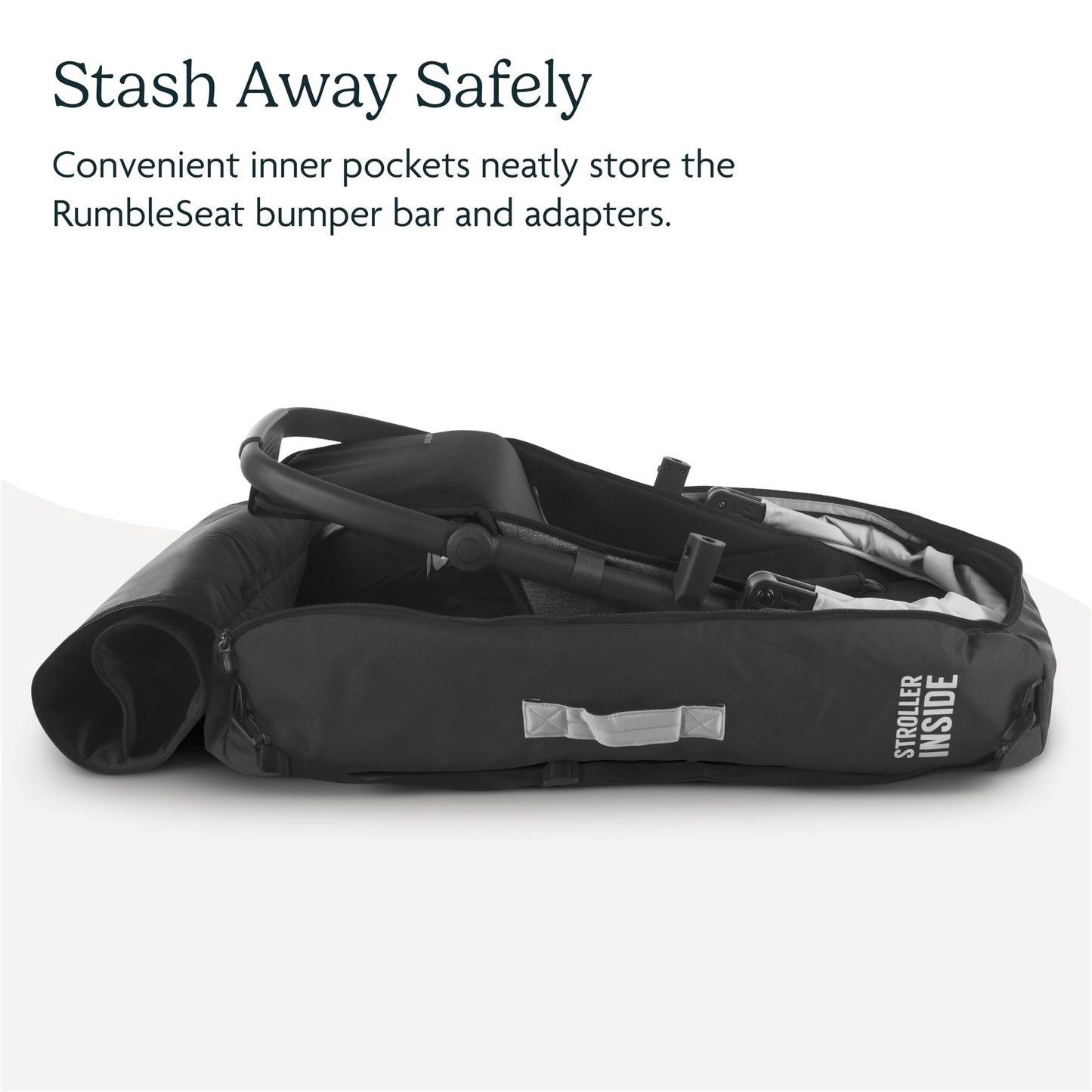 Uppababy Travel Bag For Rumbleseat And Bassinet / Easy-Carry Handles, Removeable Shoulder Strap + Durable Design