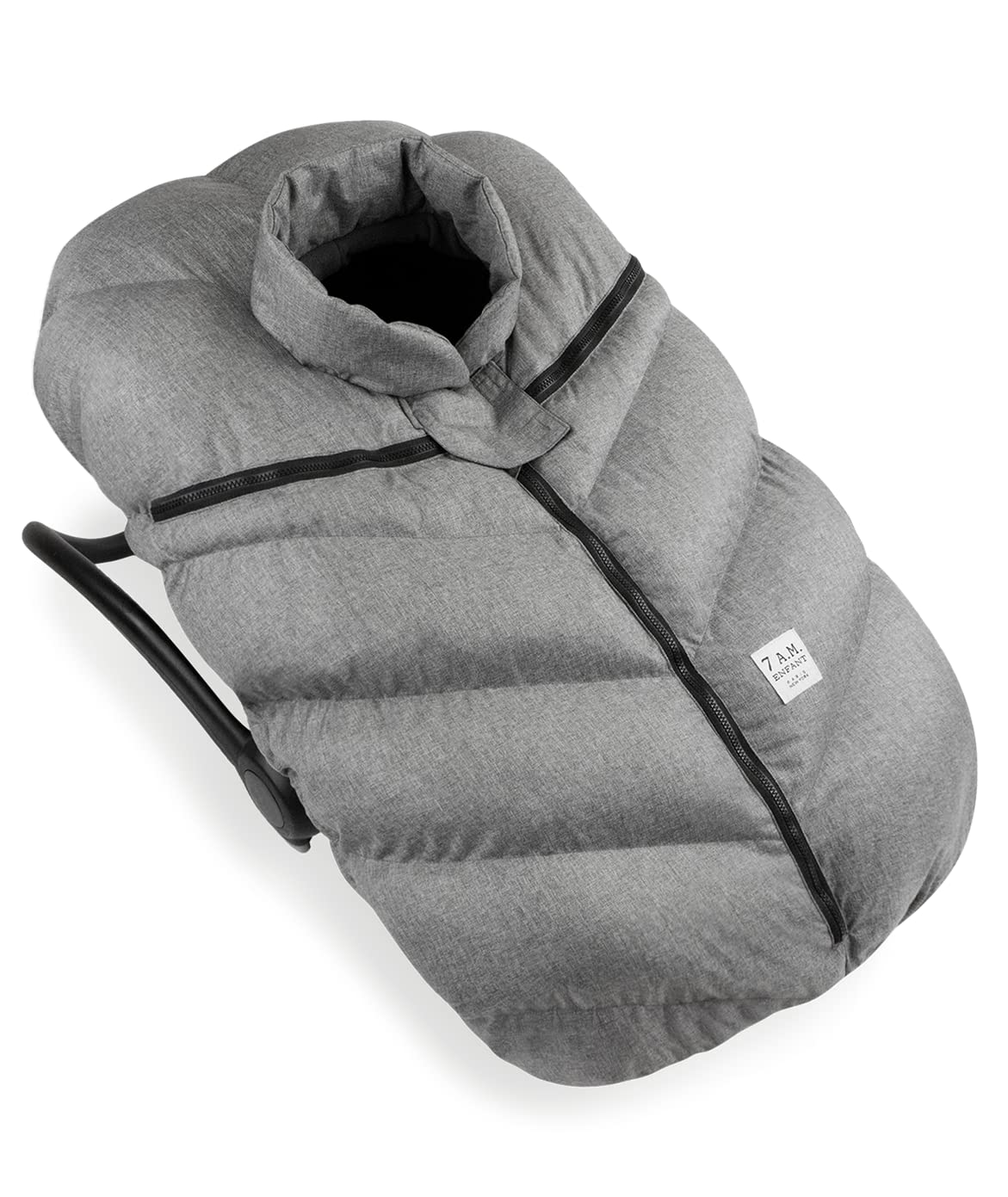 7AM Enfant Car Seat Covers - Cocoon Baby Cover for Boys & Girls, Rain & Snow Repellent, Breathable Windproof, Center Zipper, Uni