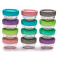 Melii Glass Food Storage Jars - 12-Pack (2Oz) With Airtight, Leakproof Lids, Bpa-Free & Eco-Friendly, Microwave, Freezer, Dishwa